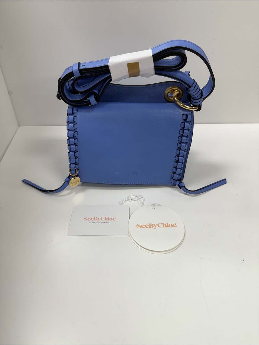 See by Chloe Mini Tilda Crossbody Bag in Persian Blue